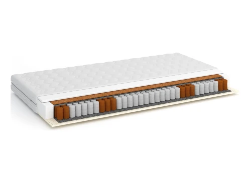ANDE 80x185 medium-firm 19 cm pocket spring mattress with latex and coconut insole Lano Furniture