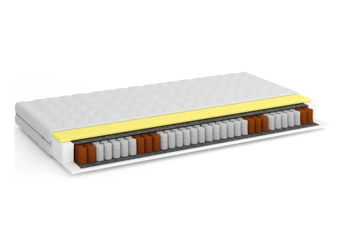 LUNO 100x200 medium-firm 19 cm pocket spring with visco insole mattress Lano Furniture