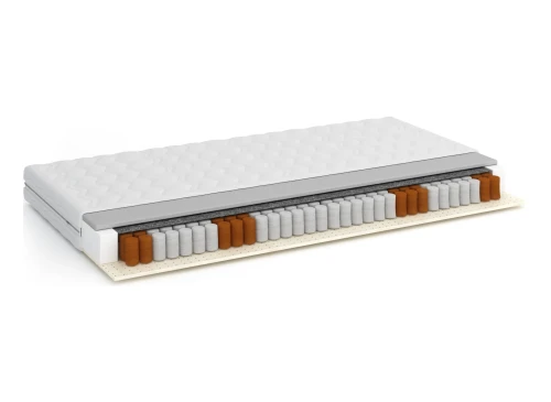 OSLO 140x190 medium-firm 19 cm pocket spring mattress with latex insole Lano Furniture