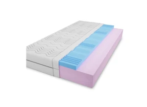 RUMBA 90x200 medium firm 14 cm foam mattress with profiled foam Lano Furniture