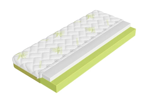 STRONG 70x180 medium-firm 13 cm foam and aloe mattress Lano Furniture
