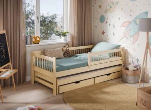 SOFTI 90x180 pine children's bed Lano Furniture