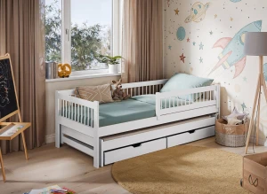 SOFTI 90x190 white children's bed Lano Furniture