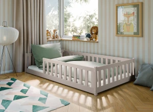 OTIS 120x200 cashmere Montessori floor children's bed Lano Furniture