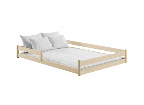FINI 140x200 pine Montessori floor bed for children Lano Furniture