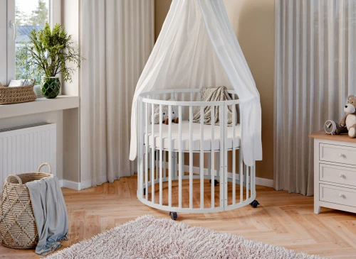 HANIA 90 cashmere cot bed Lano Furniture