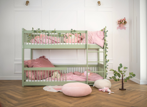 BOSTON 80x180 olive green bunk bed Lano Furniture