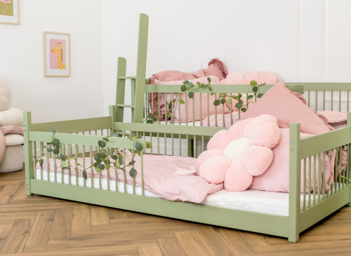 BOSTON 80x180 olive green bunk bed Lano Furniture