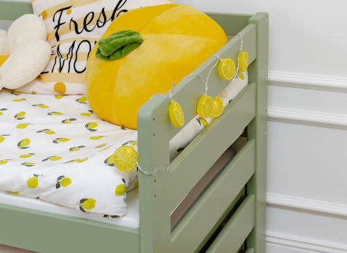 SENSO 80x180 olive green double trundle bed Lano Furniture