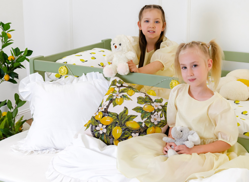 SENSO 80x200 olive green double trundle bed Lano Furniture