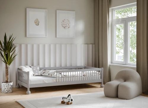 STAR 80x180 cashmere children's single Montessori bed Lano Furniture