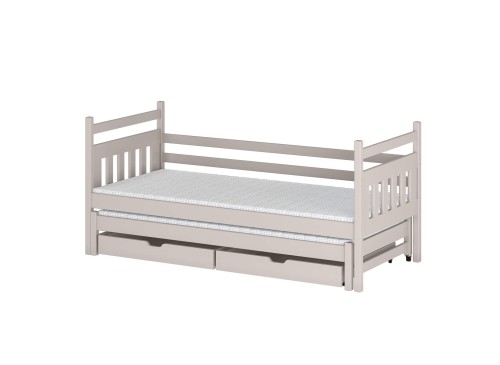 DANIEL 80x190 cashmere double pull-out bed Lano Furniture