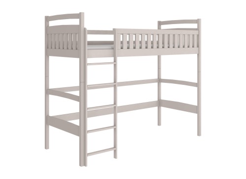 MIA 80x200 cashmere loft bed Lano Furniture