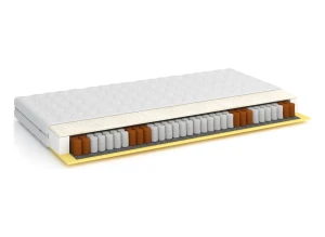 OLI 150x200 medium-firm 20 cm pocket spring mattress with latex and visco insole Lano Furniture