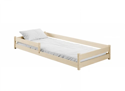 ALIS 90x190 pine green Montessori floor bed for children Lano Furniture