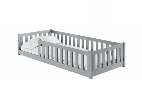BELLA 80x180 graphite children's bed cot Lano Furniture