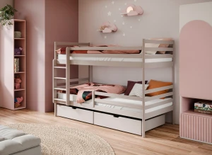 GUSTO 80x180 cashmere bunk bed Lano Furniture