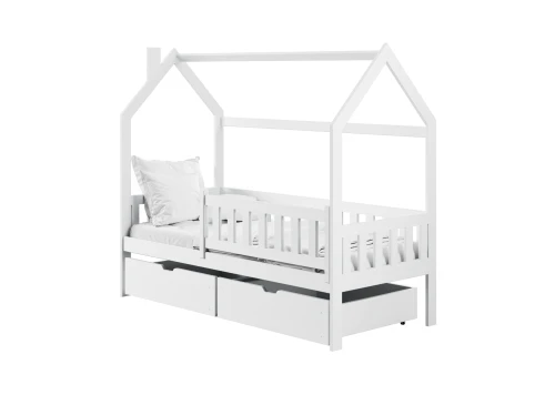 NATAN 80x200 white children's house bed Lano Furniture