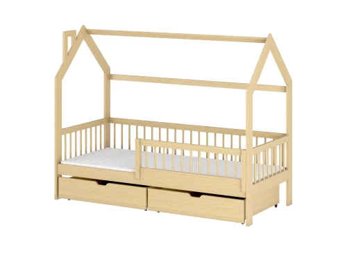OSKAR 80x200 pine house bed Lano Furniture