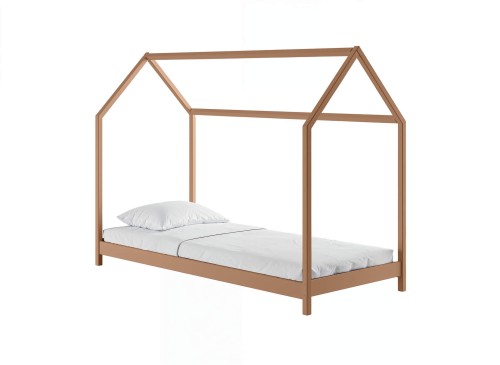 LUCKY 80x160 cinnamon single children's bed Lano Furniture