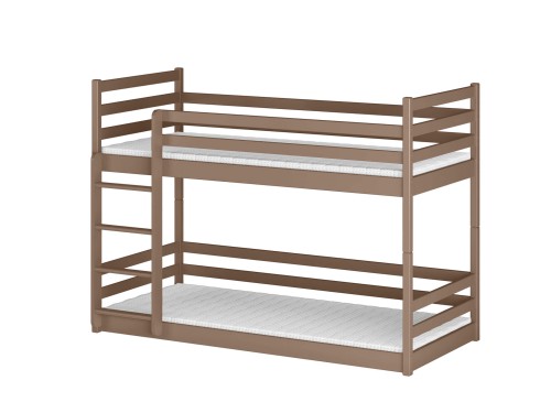 MINI 80x180 milk chocolate bunk bed Lano Furniture
