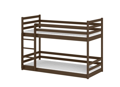 MINI 80x160 dark chocolate bunk bed Lano Furniture