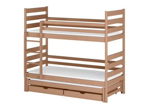 TOMI 80x190 cinnamon bunk bed Lano Furniture