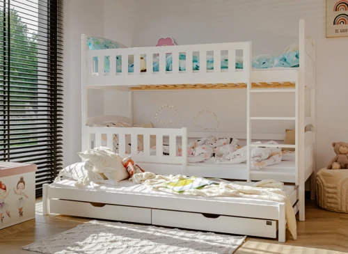 BLANKA 80x180 white bunk bed Lano Furniture