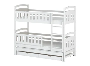 BLANKA 90x200 white bunk bed Lano Furniture