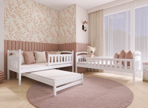 BLANKA 90x200 white bunk bed Lano Furniture