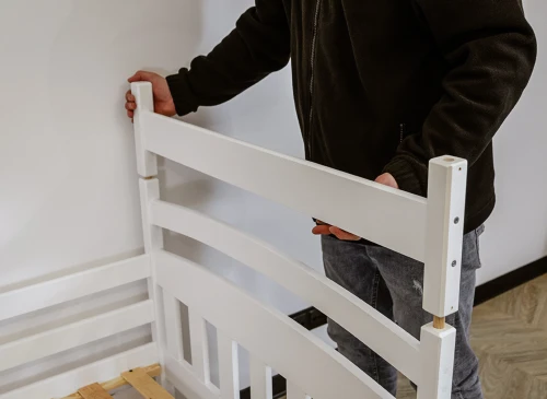 BLANKA 90x200 white bunk bed Lano Furniture