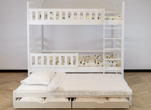 BLANKA 90x200 white bunk bed Lano Furniture