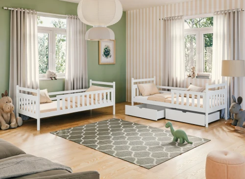 MONIKA 90x200 white bunk bed Lano Furniture