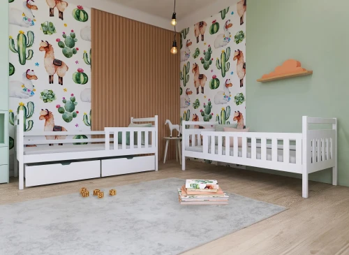 MONIKA 90x200 white bunk bed Lano Furniture