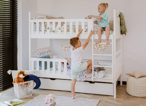 MONIKA 90x200 white bunk bed Lano Furniture
