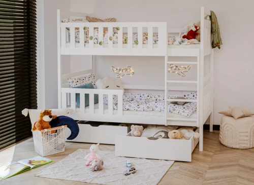 MONIKA 80x180 white bunk bed Lano Furniture