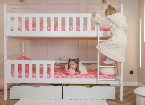 MONIKA 80x180 white bunk bed Lano Furniture