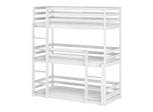 TED 90x200 white bunk bed Lano Furniture