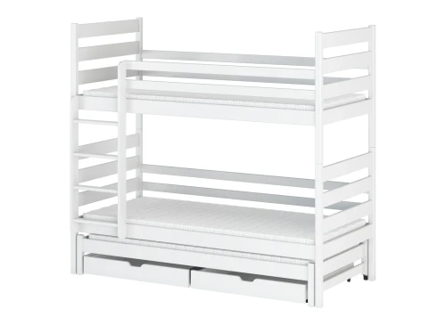 TOMI 90x200 white bunk bed Lano Furniture