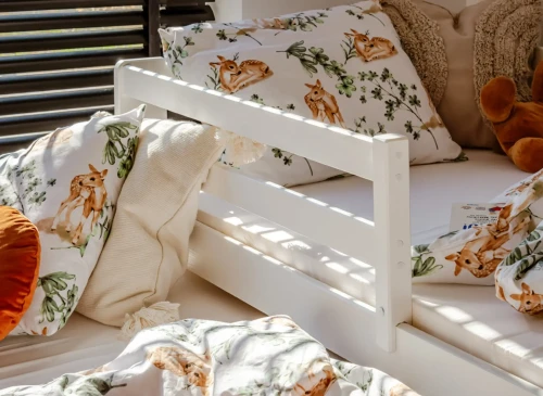 SENSO 80x160 white double trundle bed Lano Furniture