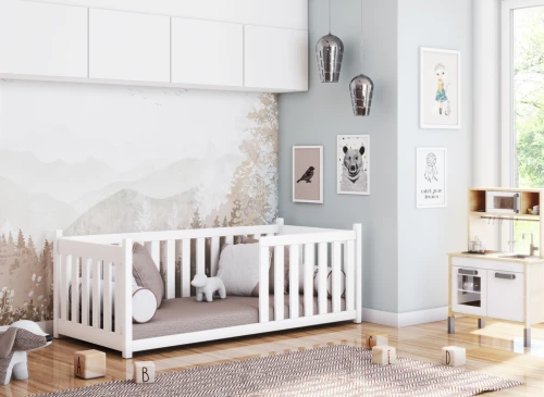 CONCEPT 90x190 pine children's cot bed Lano Furniture