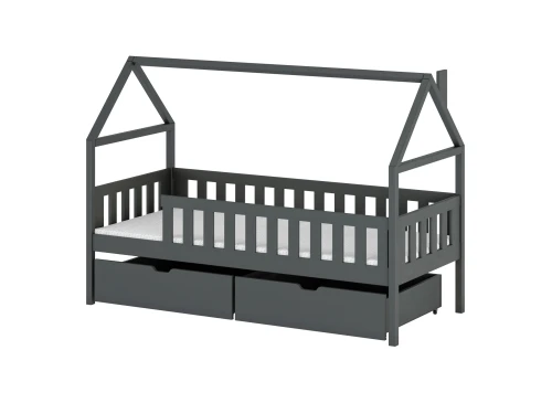 DOMI 80x180 graphite children's bed Lano Furniture