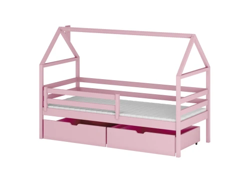 ARON 80x160 pink children's bed Lano Furniture