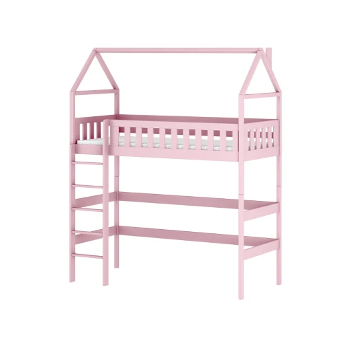 OTYLIA 80x160 pink loft bed Lano Furniture