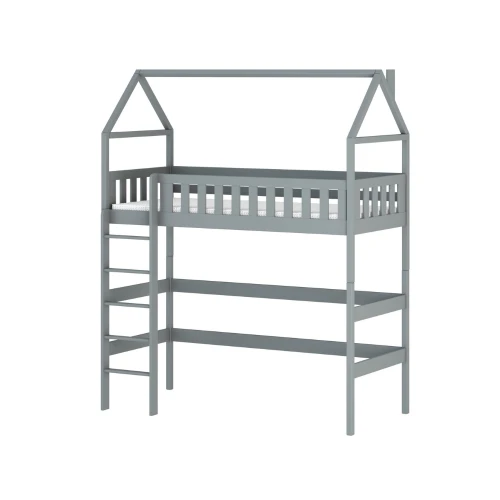 OTYLIA 80x180 grey loft bed Lano Furniture