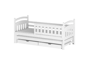 GALAXY 80x170 white bunk bed Lano Furniture