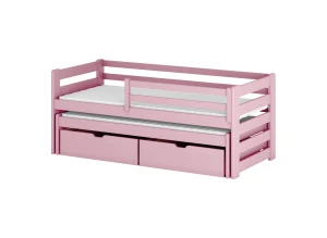 SENSO 80x160 pink bunk bed Lano Furniture