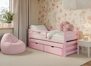 SENSO 80x190 pink bunk bed Lano Furniture