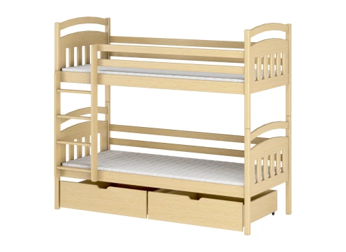 GABI 80x200 pine bunk bed Lano Furniture