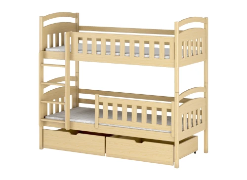 IGNAŚ 80x170 pine bunk bed Lano Furniture